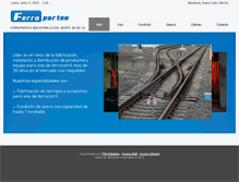 Tablet Screenshot of ferrosuministros.com